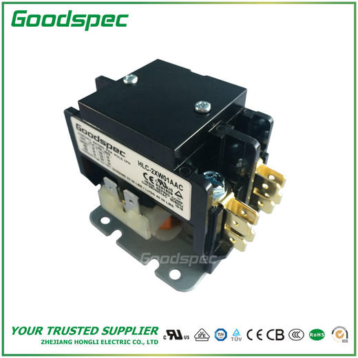HLC-2XW01AAC(2P/25A/380-400VAC)空调接触器 商品图0