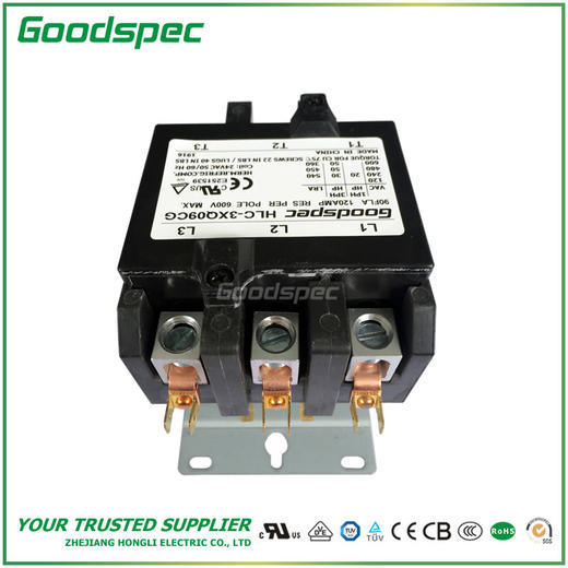 HLC-3XQ09CG(3P/90A/24VAC)空调接触器 商品图4