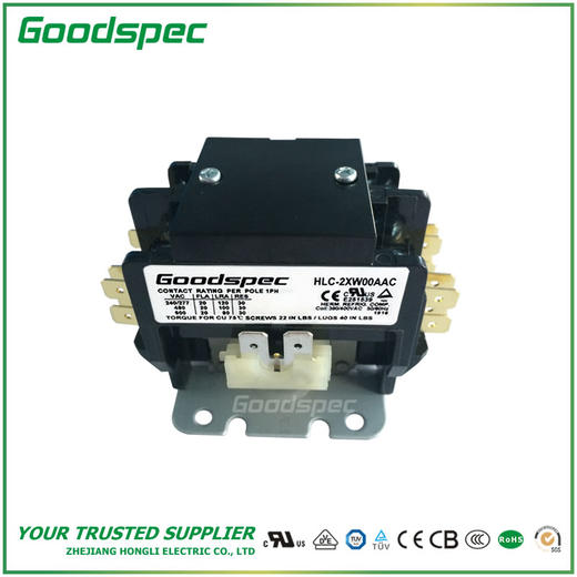 HLC-2XW00AAC(2P/20A/380-400VAC)空调接触器 商品图3