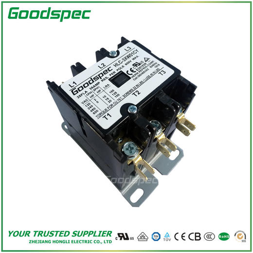 HLC-3XW01CY(3P/25A/380-400VAC)空调接触器 商品图0