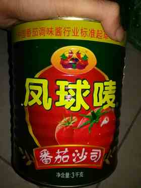 凤球唛番茄沙司6斤(番茄酱) 1瓶