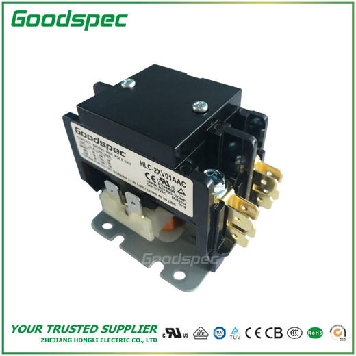 HLC-2XV01AAC(2P/25A/277VAC)空调接触器 商品图0