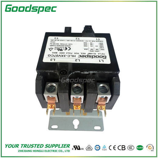 HLC-3XV07CG(3P/75A/277VAC)空调接触器 商品图4