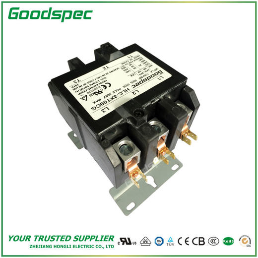 HLC-3XT09CG(3P/90A/120VAC)空调接触器 商品图3