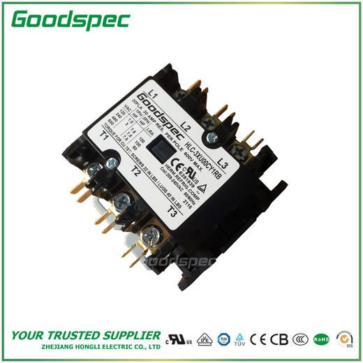 HLC-3XU00CY1RB(3P/205A/208-240VAC)空调接触器 商品图2