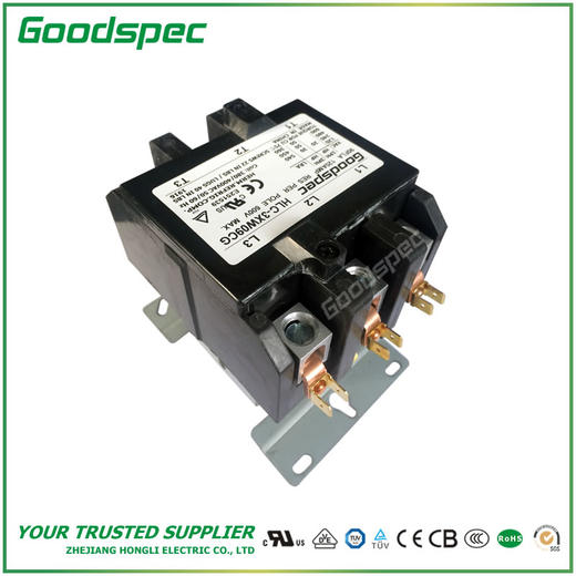 HLC-3XW09CG(3P/90A/380-400VAC)空调接触器 商品图3