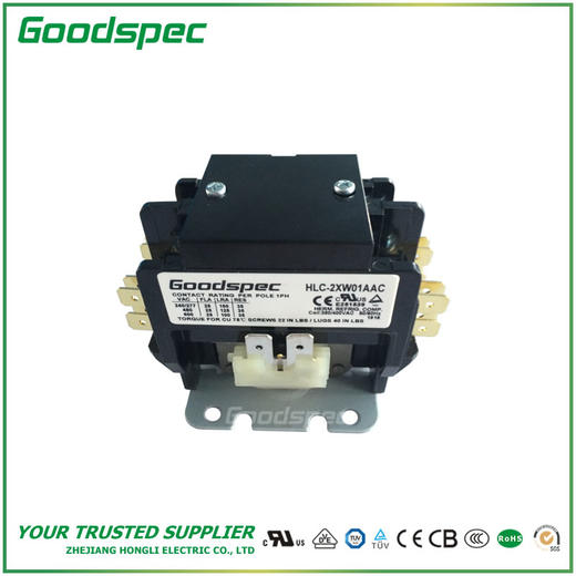 HLC-2XW01AAC(2P/25A/380-400VAC)空调接触器 商品图3