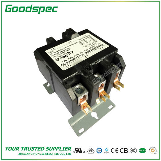 HLC-3XV09CG(3P/90A/277VAC)空调接触器 商品图3