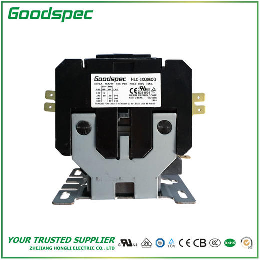 HLC-3XQ06CG(3P/60A/24VAC)空调接触器 商品图1