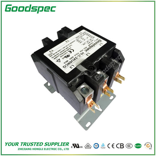 HLC-3XU09CG(3P/90A/208-240VAC)空调接触器 商品图3