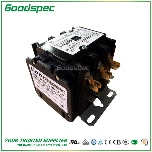 HLC-3XU01BBC1RB(3P/25A/208-240VAC)空调接触器 商品图5