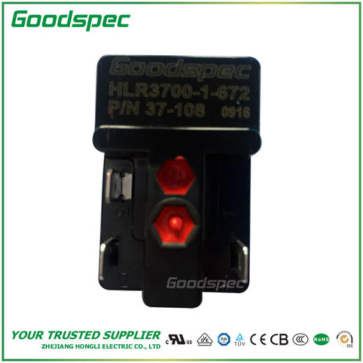 HLR3700-1-672 电机启动继电器 商品图2