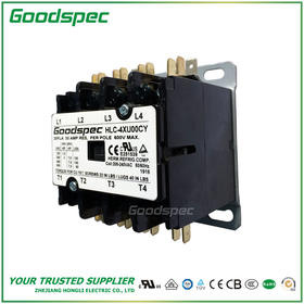 HLC-4XU00CY(4P/20A/208-240VAC)空调接触器