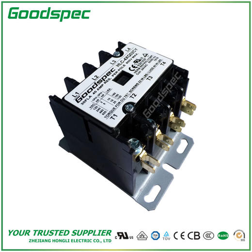 HLC-4XQ02CY(4P/30A/24VAC)空调接触器 商品图3