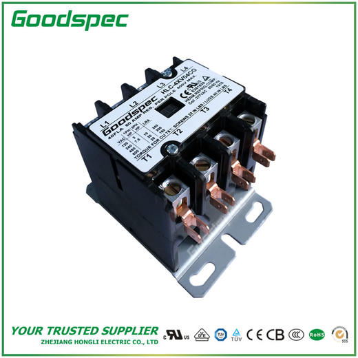 HLC-4XV04CG(4P/40A/277VAC)空调接触器 商品图0