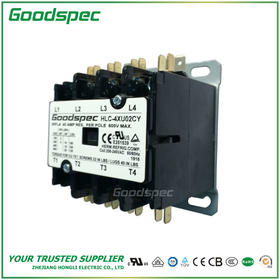 HLC-4XU02CY(4P/30A/208-240VAC)空调接触器