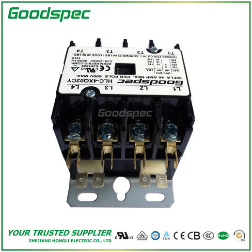 HLC-4XQ02CY(4P/30A/24VAC)空调接触器 商品图4