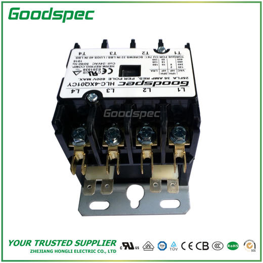HLC-4XQ01CY(4P/25A/24VAC)空调接触器 商品图4