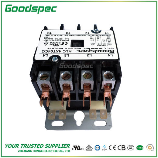 HLC-4XT04CG(4P/40A/120VAC)空调接触器 商品图5