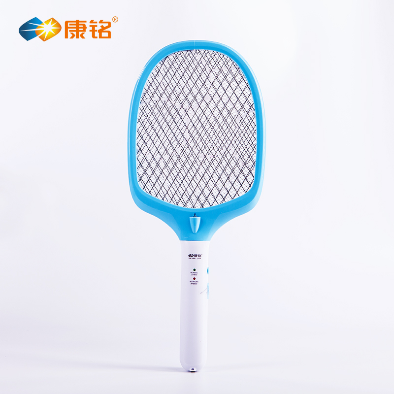 康铭km-3801电蚊拍充电式灭蚊拍夏季安全led灯苍蝇拍电子灭蚊器打蚊子