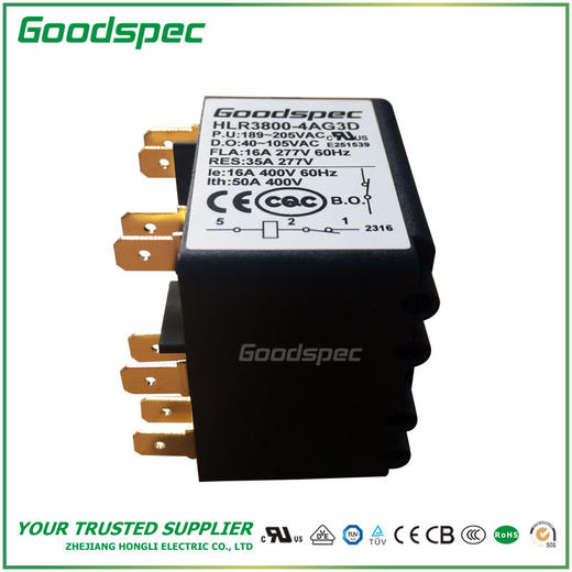 HLR3800-4AG3D单相电动机(压缩机)启动继电器 商品图2