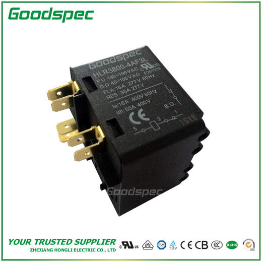 HLR3800-4AF3L单相电动机(压缩机)启动继电器 商品图2