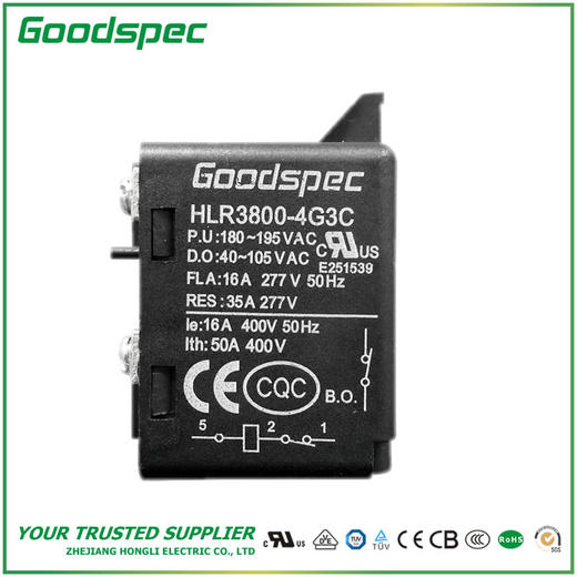 HLR3800-4G3C单相电动机(压缩机)启动继电器 商品图0