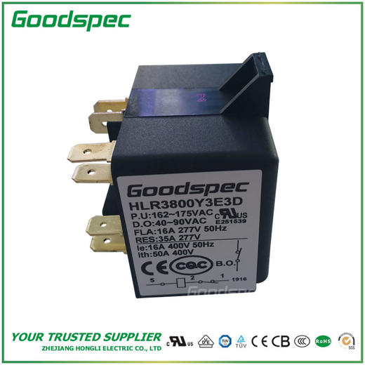 HLR3800-3E3D单相电动机(压缩机)启动继电器 商品图1