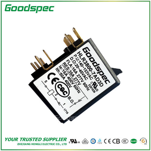 HLR3800-7AD3D单相电动机(压缩机)启动继电器 商品图1