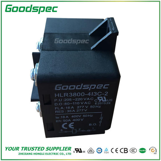 HLR3800-4I3C-2单相电动机(压缩机)启动继电器 商品图2