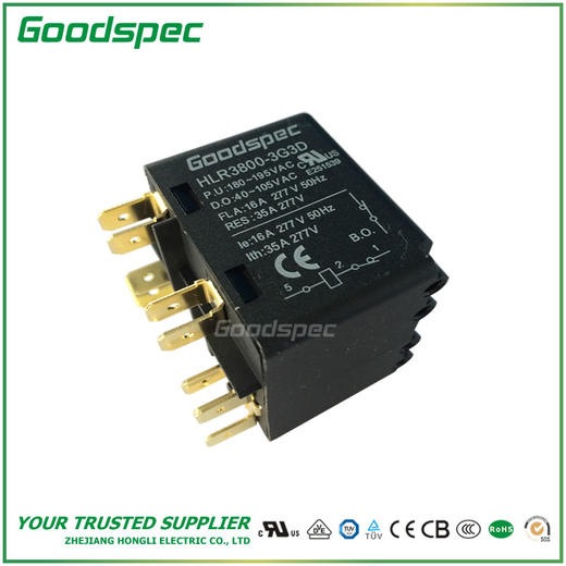 HLR3800-3G3D单相电动机(压缩机)起动继电器 商品图2