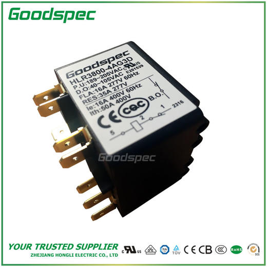 HLR3800-4AG3D单相电动机(压缩机)启动继电器 商品图3