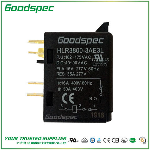 HLR3800-4AE3L单相电动机(压缩机)启动继电器 商品图3