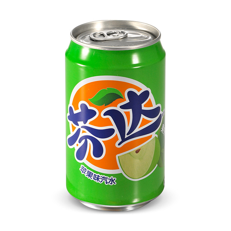 芬达苹果味汽水/can330ml(24瓶/箱)