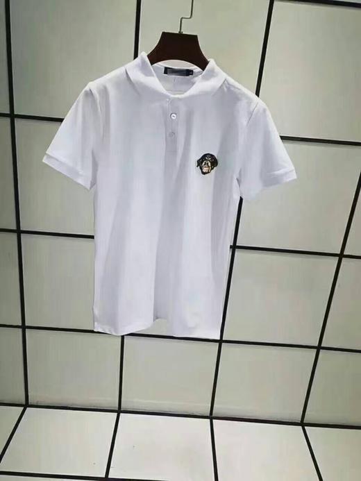 纪梵希纯棉网眼珠地经典狗头刺绣POLO衫 商品图1