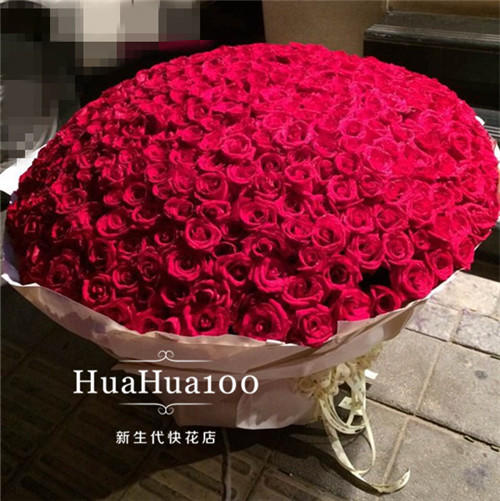 述说爱丨999朵红玫瑰 商品图0