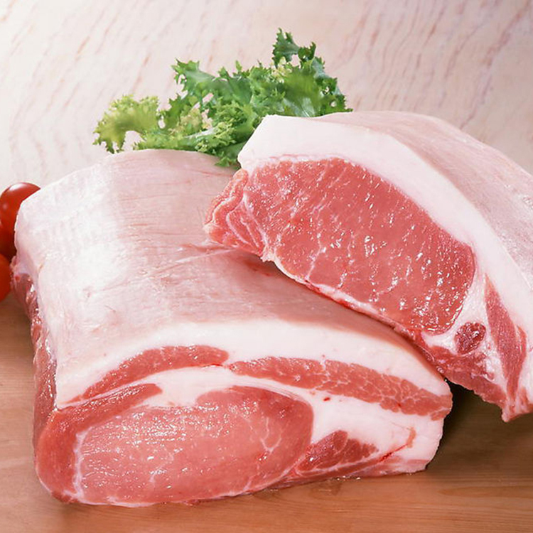【展翔生态农业】乐平花猪 新鲜剁刀肉500g 国宝畜禽