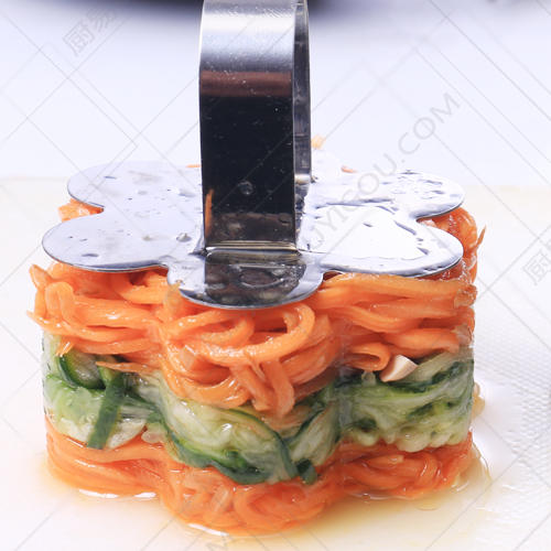 梅花塑形模具 不锈钢塑形模具 融合菜 凉菜塑形模具 商品图1