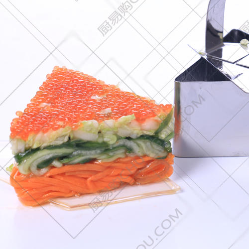 三角塑形模具 不锈钢塑形模具 融合菜 凉菜塑形模具 商品图4