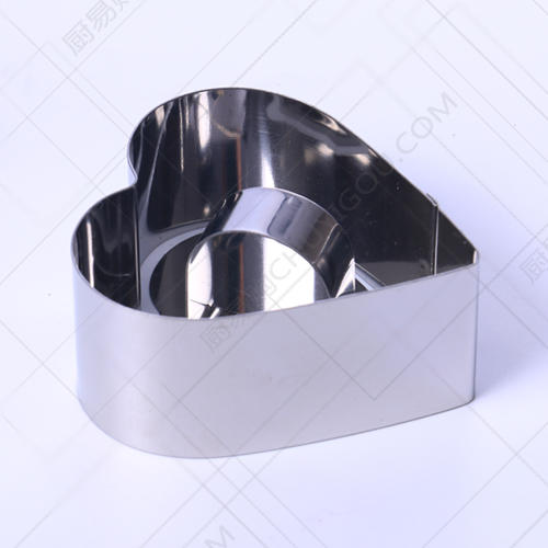 心形塑形模具 不锈钢塑形模具 融合菜 凉菜塑形模具 商品图1