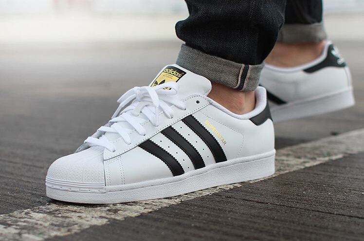 adidas / 阿迪达斯 superstar 贝壳头 金标经典款情侣