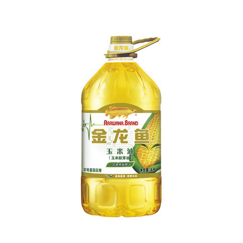 金龙鱼非转基因玉米油4l食用油/瓶