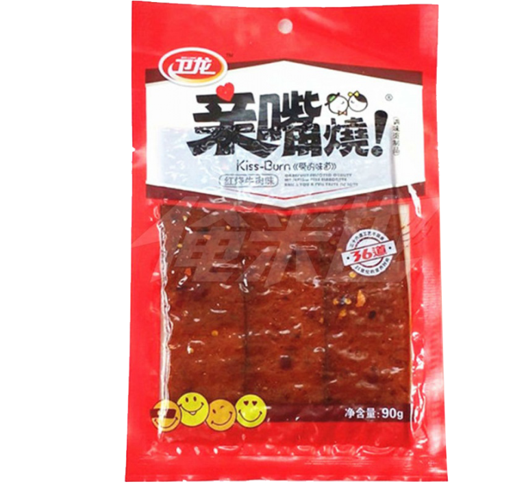 卫龙亲嘴烧红烧牛肉味90g