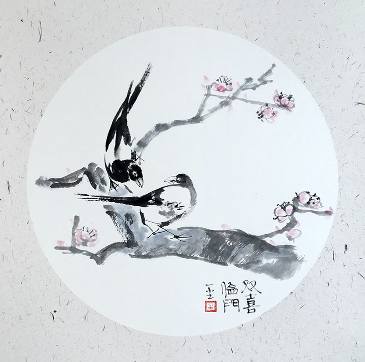 双喜临门--【吉美家居风水挂画】