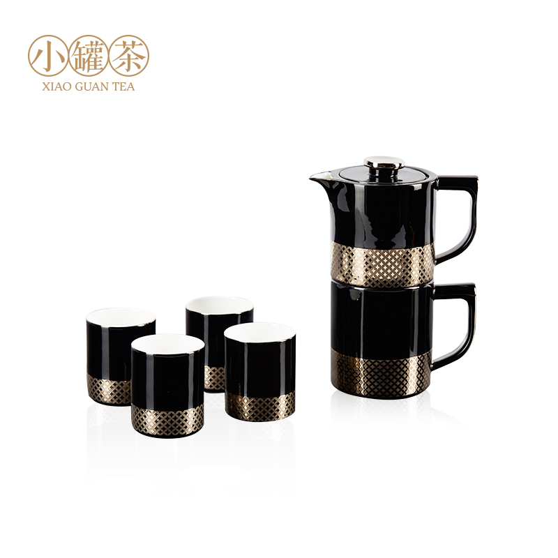 小罐茶 茶具 行政套装茶具 高温骨瓷耐冷耐热茶具高档