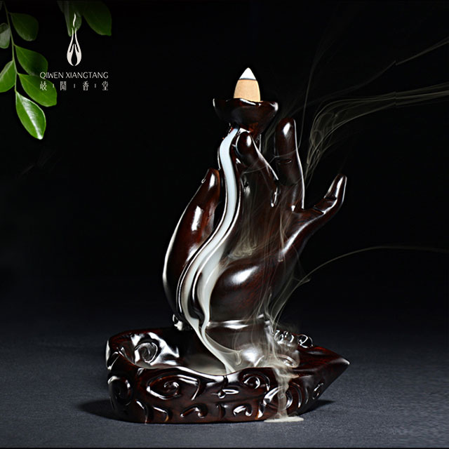 【岐闻香堂】拈花一笑倒流香炉