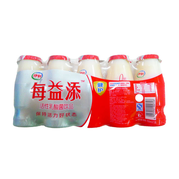 伊利每益添健护活性乳酸菌饮料