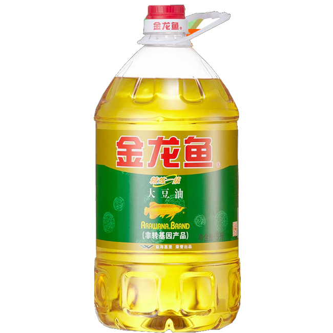 金龙鱼精炼一级大豆油非转基因 色拉油 900ml/1.8l/5l