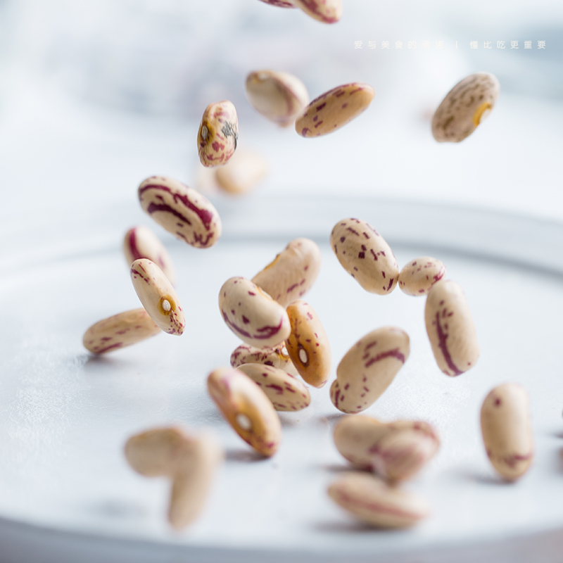 【分仓】宜样新滋补 有机奶花芸豆 400g*3包 商品图1