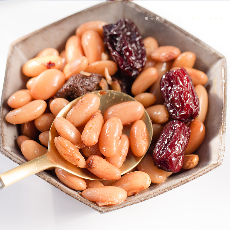 【分仓】宜样新滋补 有机奶花芸豆 400g*3包 商品图2